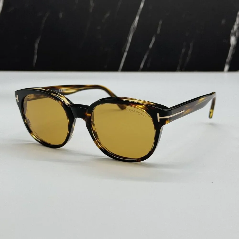 NEW TOM FORD MERT TF1180 52E HAVANA MEN SUNGLASSES TOM FORD MERT FT1180 52E